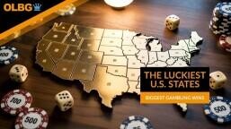 The Luckiest U.S. States to Gamble In | Top 10 Big Winners