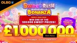 Win a Share of £1 Million with Sweet Rush Bonanza’s Weekly Prize Drop