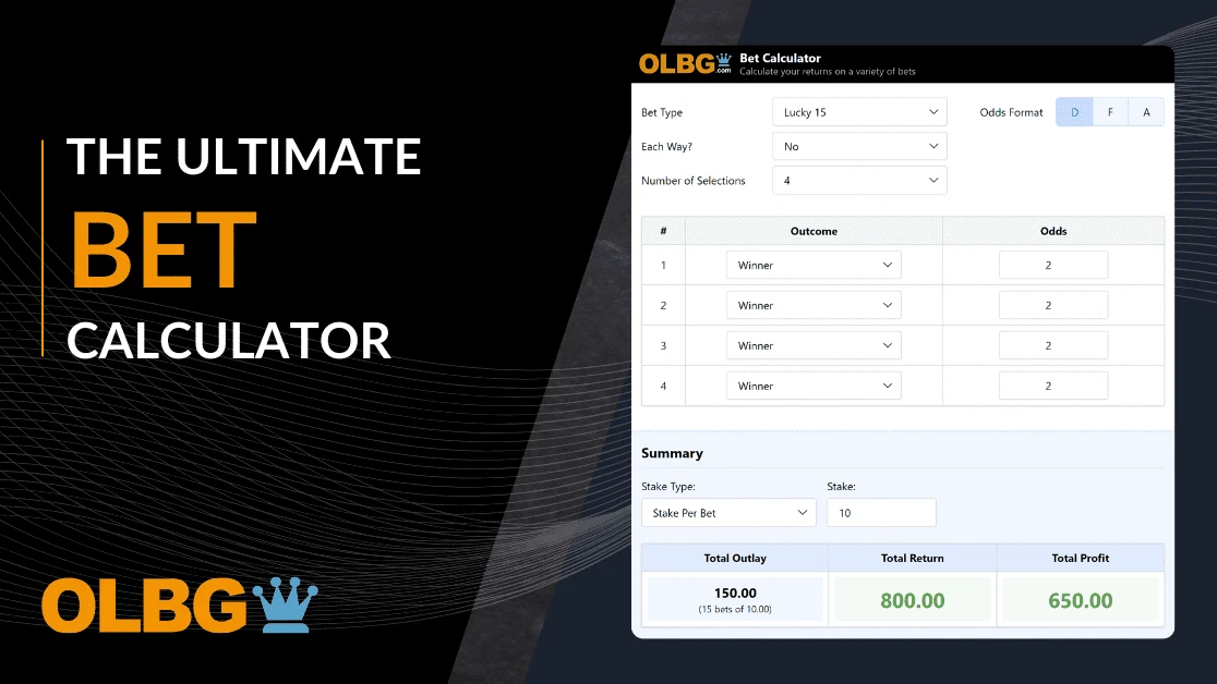📈The Ultimate Free Bet Calculator: Work Out Your Betting Returns!