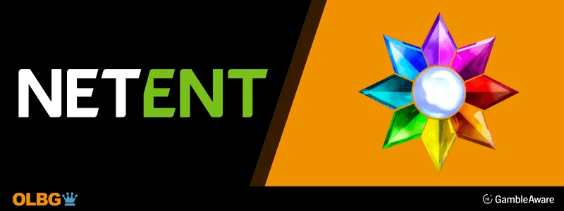 NetEnt Logo and Starburst Symbol